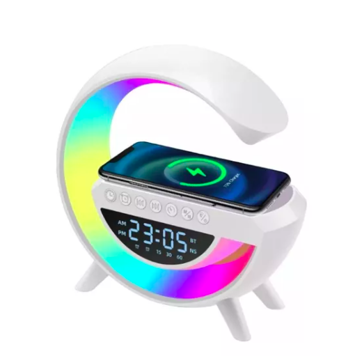 Miniatura 2 de CARGADOR  PALANTE  CON LUZ LED CON RELOJ